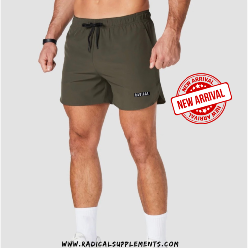 RADICAL Khaki Gym Shorts