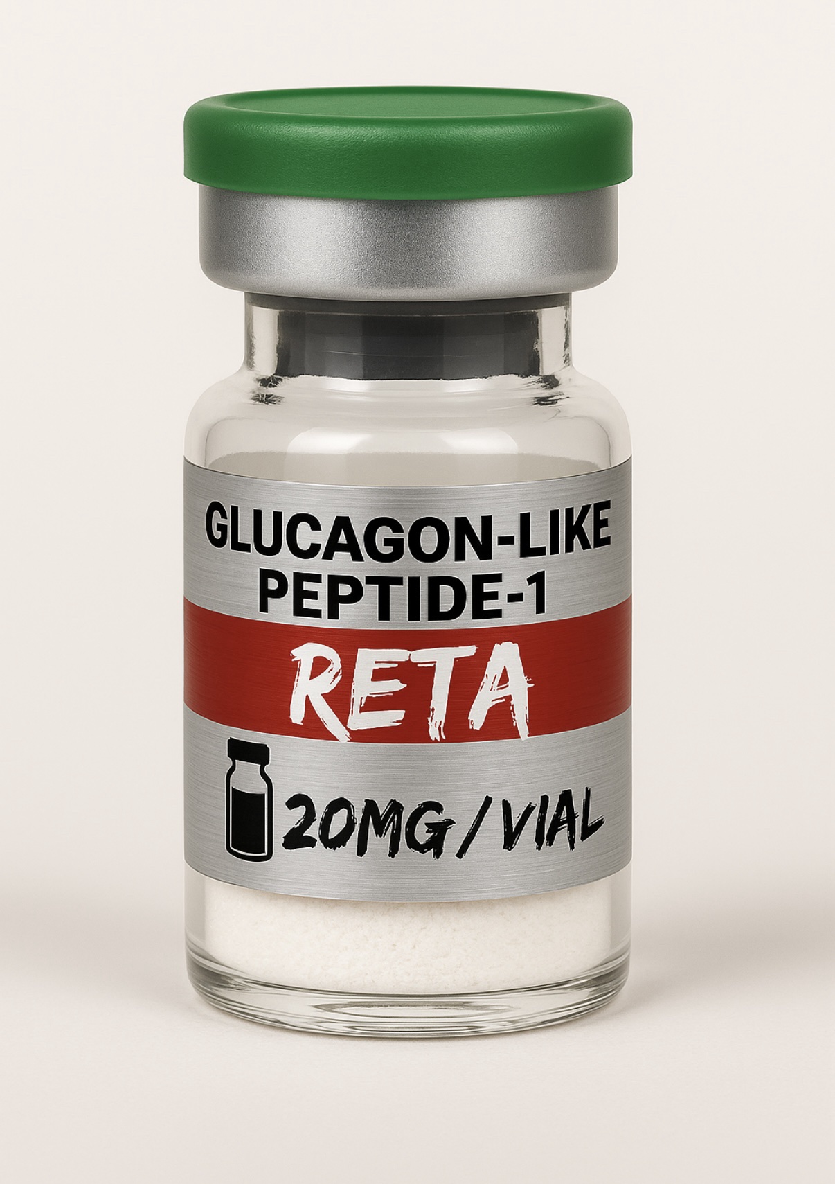 Retatrutide 20mg GLP-1 Peptide Fat Loss